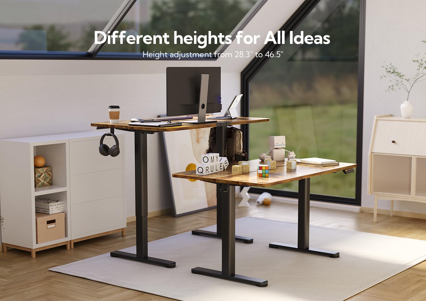 Claiks Electric Standing Desk 24x48
