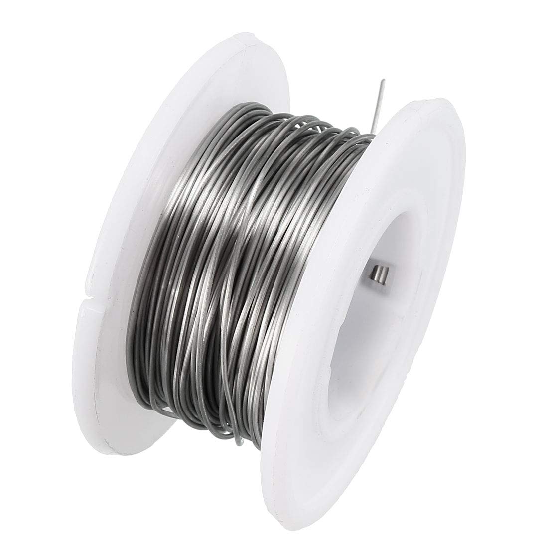 Heat Resistant 24 Gauge Wire Wrapping - 49ft Electronic Coil for DIY Heating Resistors, Circuits & Jewelry Making - Perfect for Home Repairs, Electronics Projects & Crafting