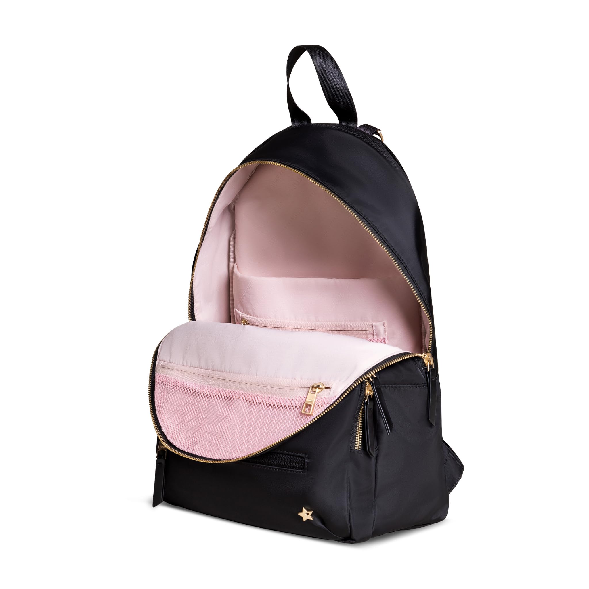JuJuBe Everyday Diaper Backpack for Moms - Large Baby Travel Backpack with Changing Pad & Stroller Straps | Perfect for Carrying Bottles, Wipes, Diapers & Pacifiers | Ideal for Daycare, Travel & On-the-Go Parents (Black)