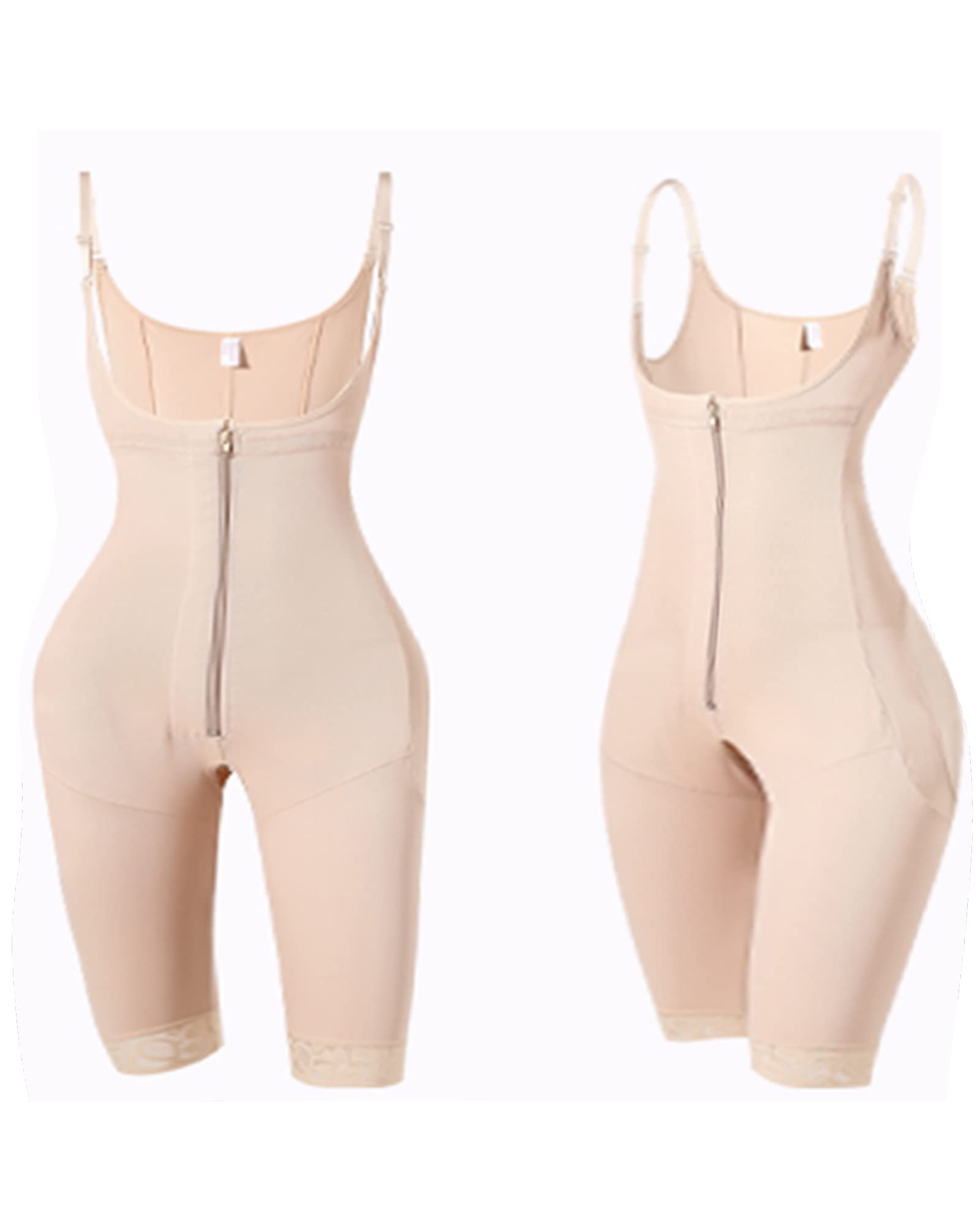 Best Full Body Shapewear for Women - Tummy Control Bodysuit & Colombian Fajas - Mid Thigh Slimming Shaper Stage 1 & 2 - Perfect for Postpartum, Weight Loss & Special Occasions