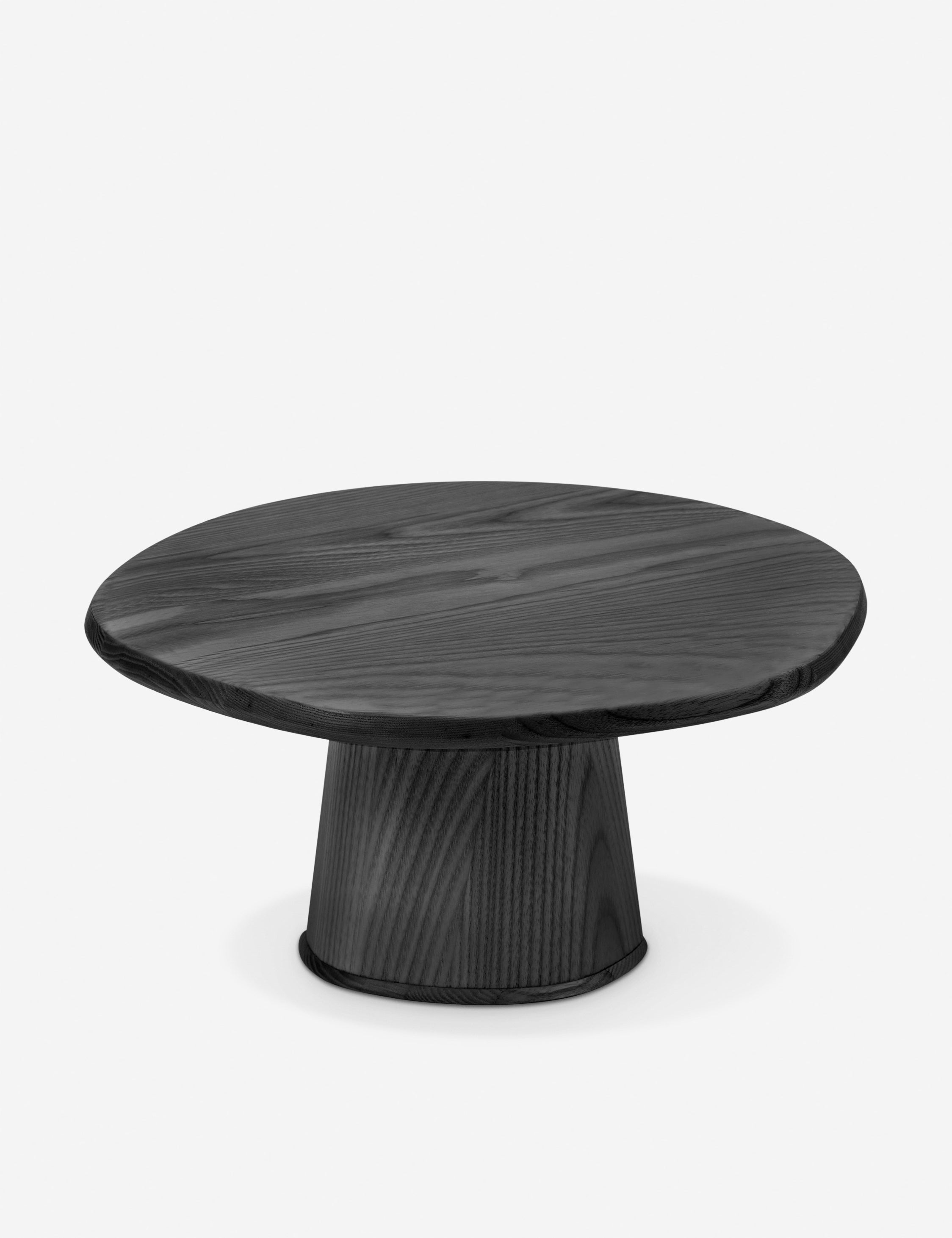 Kelly Wearstler x Serax Dune Ash Wood Cake Stand - Elegant Dessert Display for Weddings, Parties & Home Decor