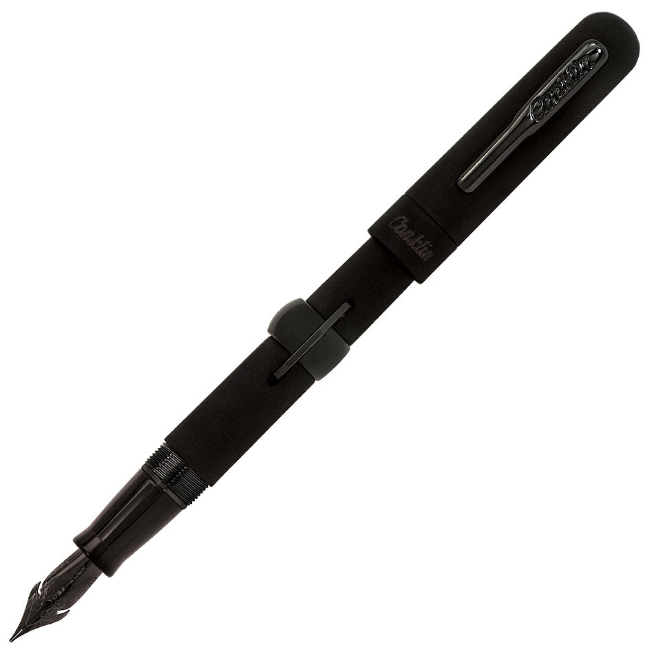 Conklin Mark Twain Crescent Filler 1898 Limited Edition Fountain Pen - Superblack Gunmetal Finish for Collectors & Writing Enthusiasts | Perfect for Signature, Calligraphy & Gift Giving