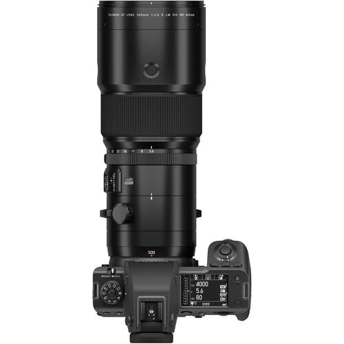 FUJIFILM FUJINON GF 500mm f/5.6 R LM OIS WR Telephoto Lens for GFX System - Professional Wildlife & Sports Photography, Landscape Shooting, Long-Distance Portraits