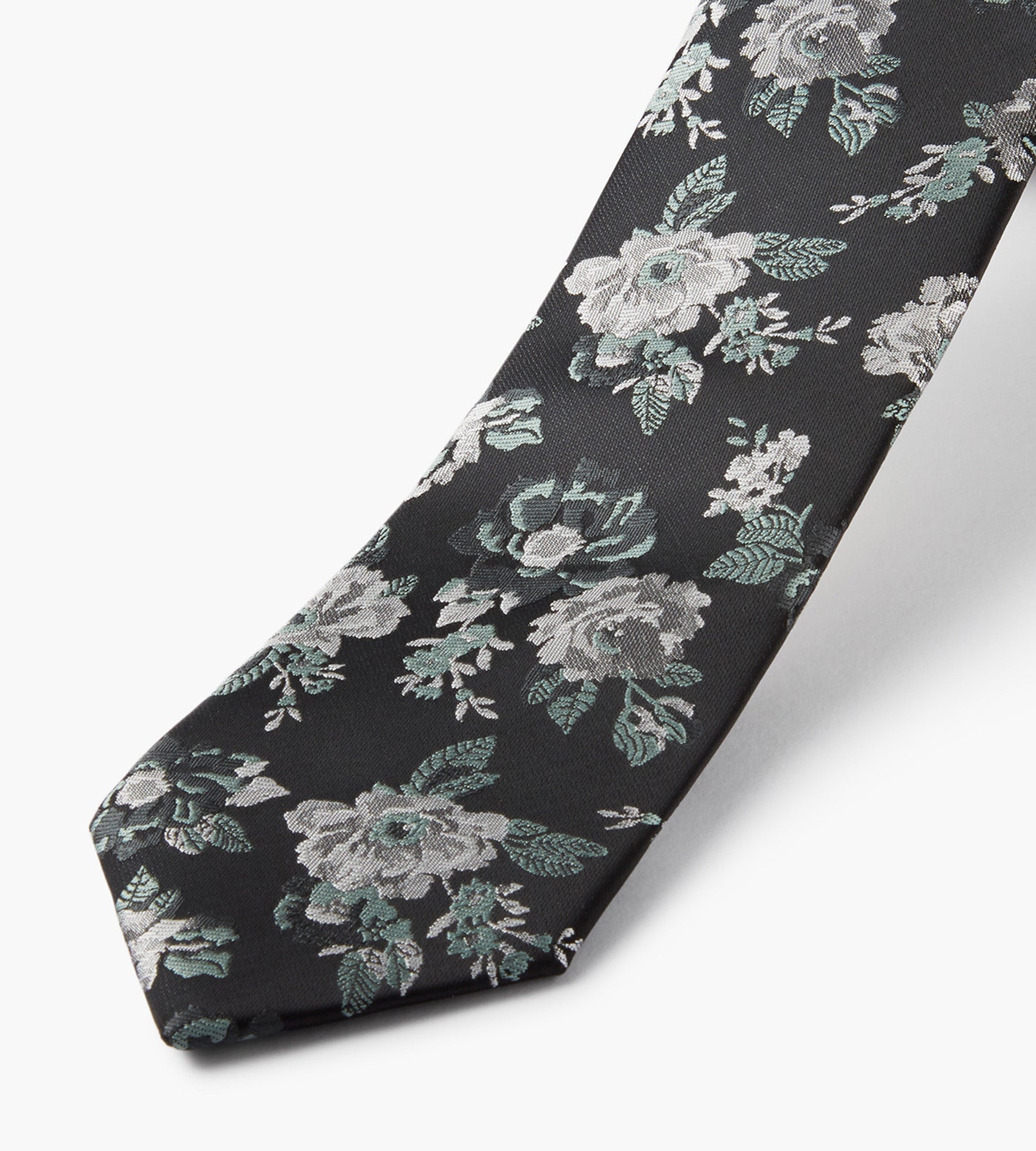 Floral Print Tie TT5412-964-8150 - Elegant Necktie for Weddings, Business Meetings & Formal Events