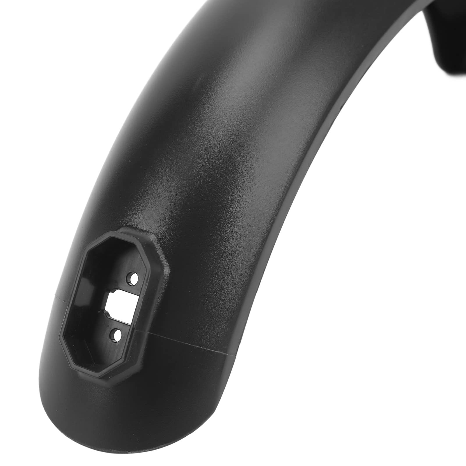 4 Hole Black Weatherproof Electric Scooter Mud Guard Replacement - Durable Scooter Fender for Rain & Off-Road Protection | Perfect for Commuting & Urban Riding