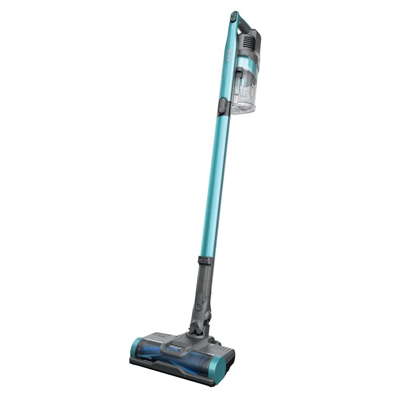 Shark WZ140 Pet Plus Lightweight Cordless Stick Vacuum Cleaner - Self Cleaning Brushroll, Powerfins Technology, Blue (Renewed) - Perfect for Pet Hair Removal on Carpets & Hard Floors