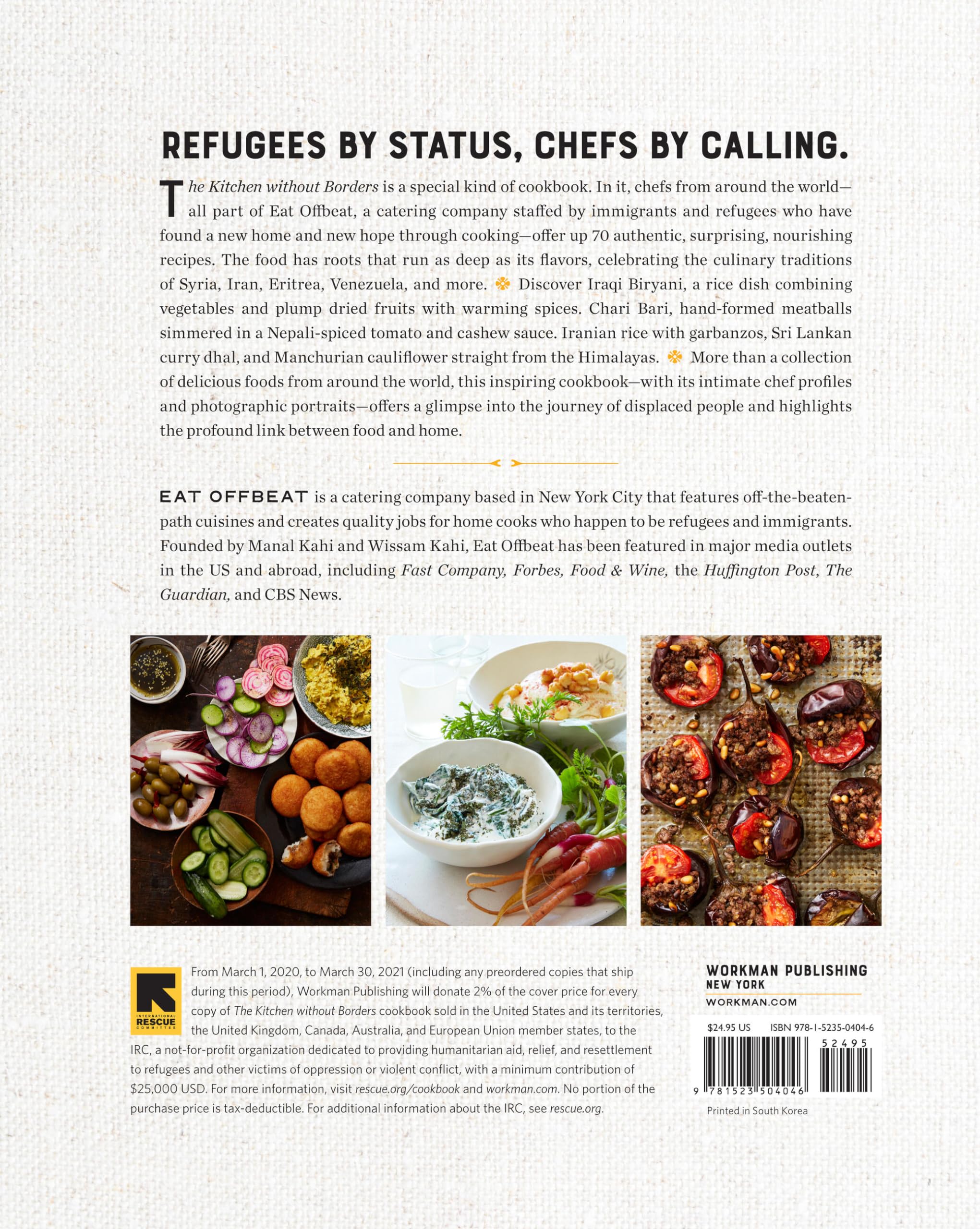 The Kitchen Without Borders: Authentic Recipes & Stories from Refugee & Immigrant Chefs | Global Cuisine Cookbook for Home Cooking & Cultural Exploration