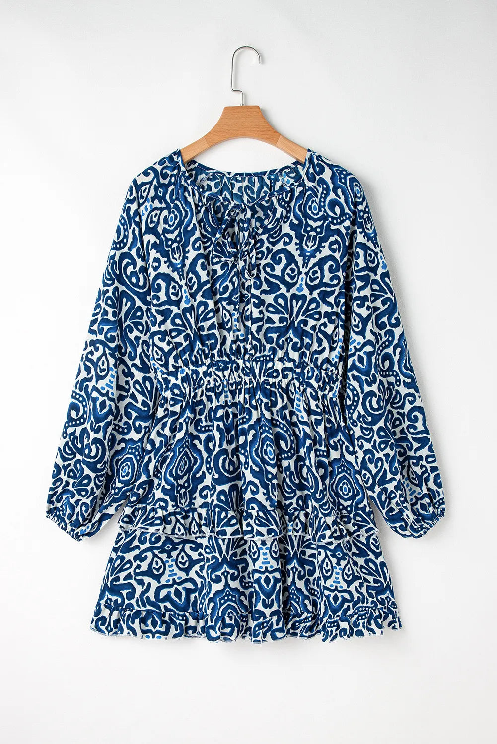 Stylish Long Sleeve Resort Dress for Women - Flowy Beach Cover Up, Summer Vacation Outfit | Perfect for Tropical Getaways, Pool Parties & Evening Dinners