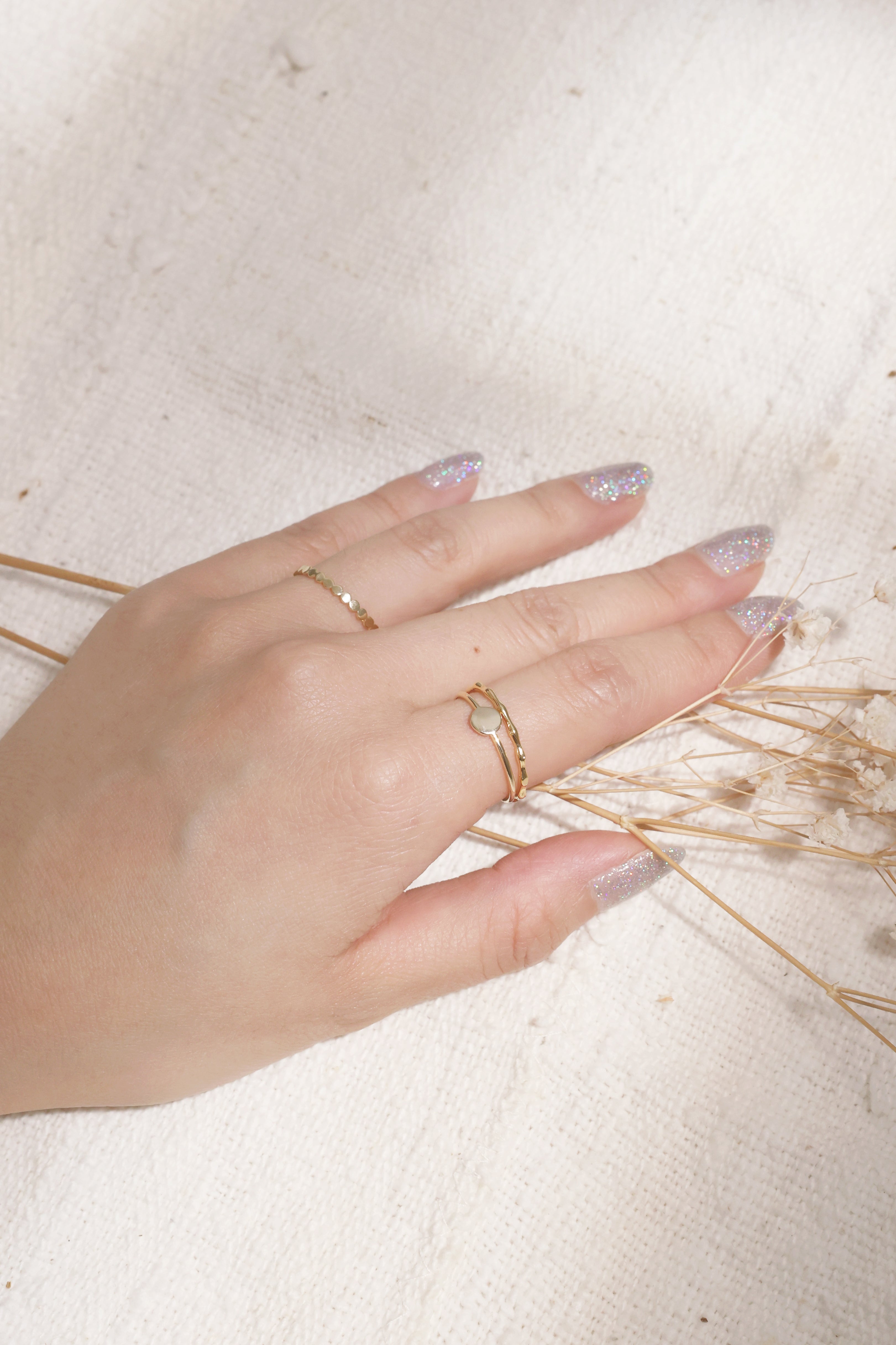 Ava 3-Piece Ring Set for Women - Elegant Stackable Rings for Everyday Wear, Gift Giving & Special Occasions
