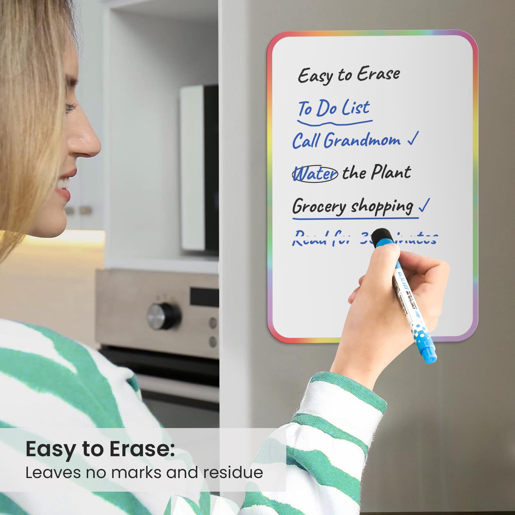 Magnetic Dry Erase Board for Refrigerator - 12