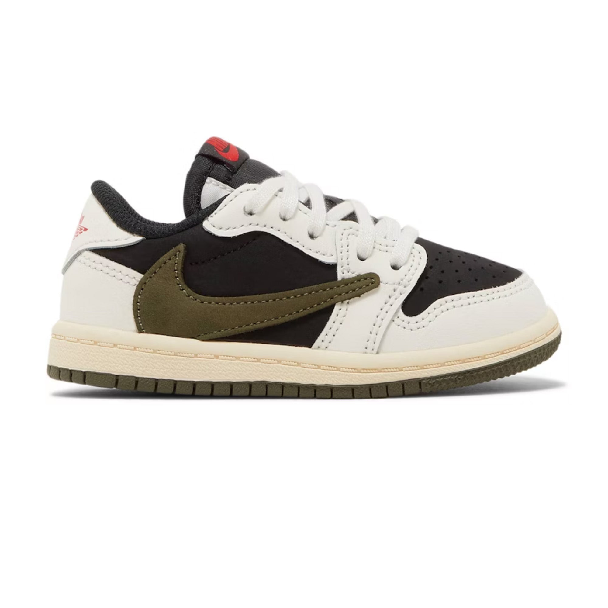 Air Jordan 1 Retro Low OG SP 'Travis Scott Olive' TD Sneakers (2023) - Men's Basketball Shoes, Casual Streetwear Fashion for Sneakerheads & Collectors - Perfect for Urban Style, Sports & Sneaker Collection
