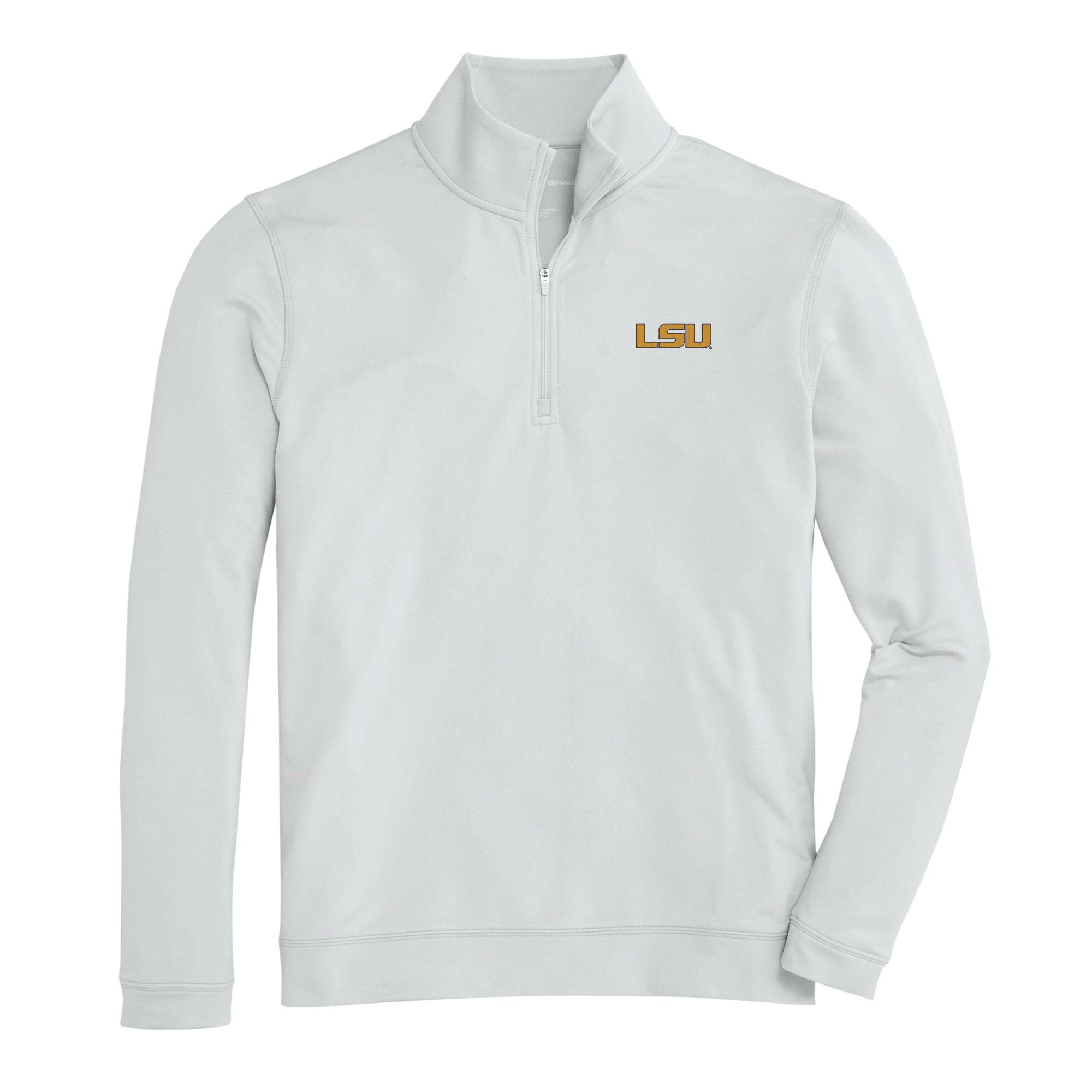 LSU Flow Performance 1/4 Zip Pullover - Lightweight Athletic Training Top for Men - Perfect for Running, Gym Workouts & Outdoor Sports
