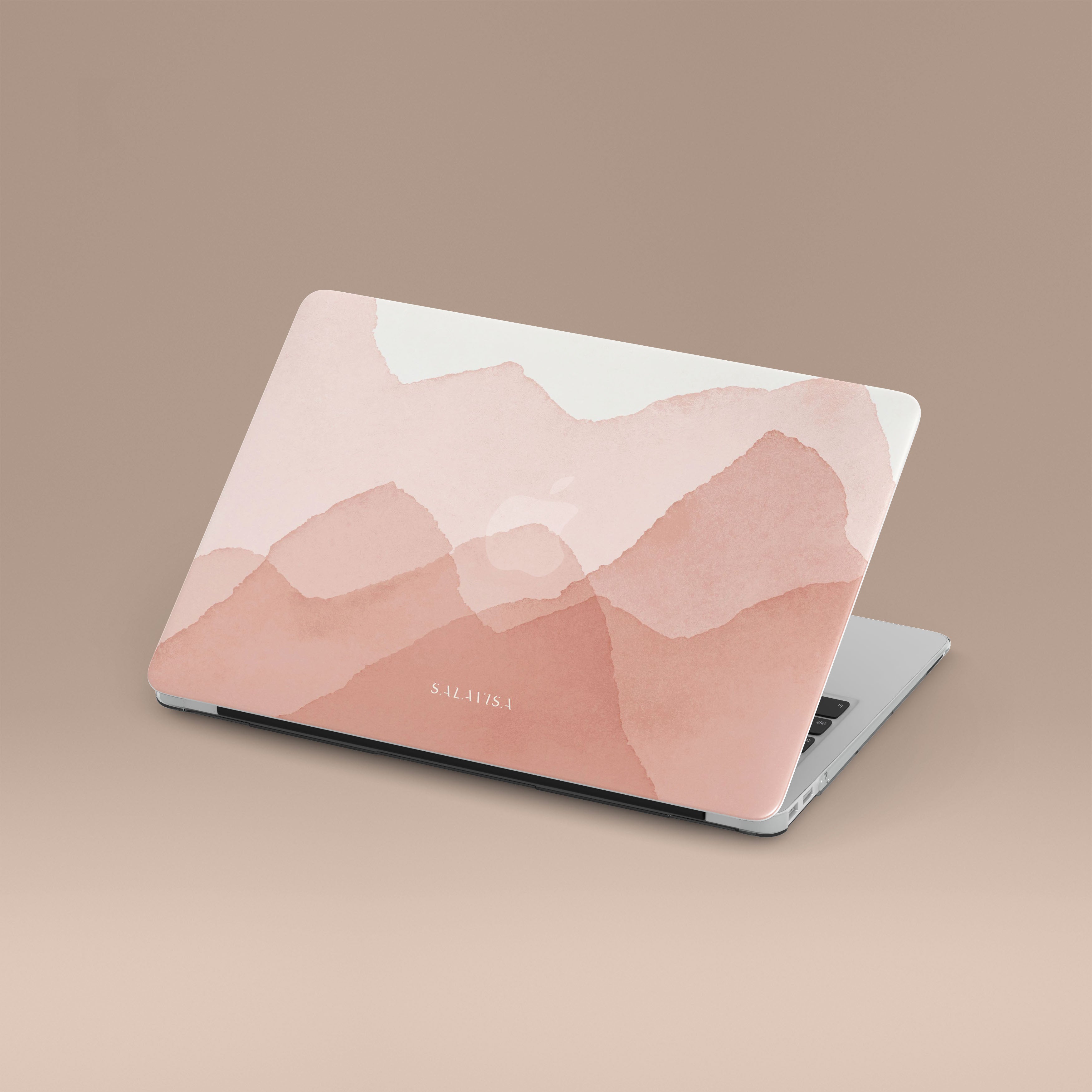 Pink Waves MacBook Case - Protective Cover for MacBook Air & Pro 13/15 Inch - Stylish & Durable Laptop Shell - Perfect for Work, Travel & School