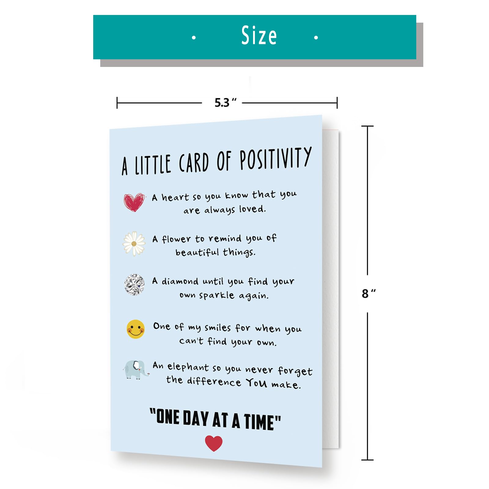 Ziwenhu Inspirational Greeting Cards - Positive Affirmation Cards for Women, Men & Kids - Funny Encouragement Cards for Best Friends - Boost Confidence & Spread Joy - Perfect for Birthdays, Graduations & Daily Motivation