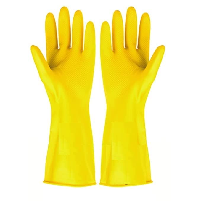 Magic Reusable Silicone Gloves for Dishwashing, Kitchen Cleaning & Car Washing - Durable Bright Metal Design for Utensil Scrubbing, Bathroom Cleaning & Pet Grooming | Perfect for Household Chores, Outdoor Activities & DIY Projects