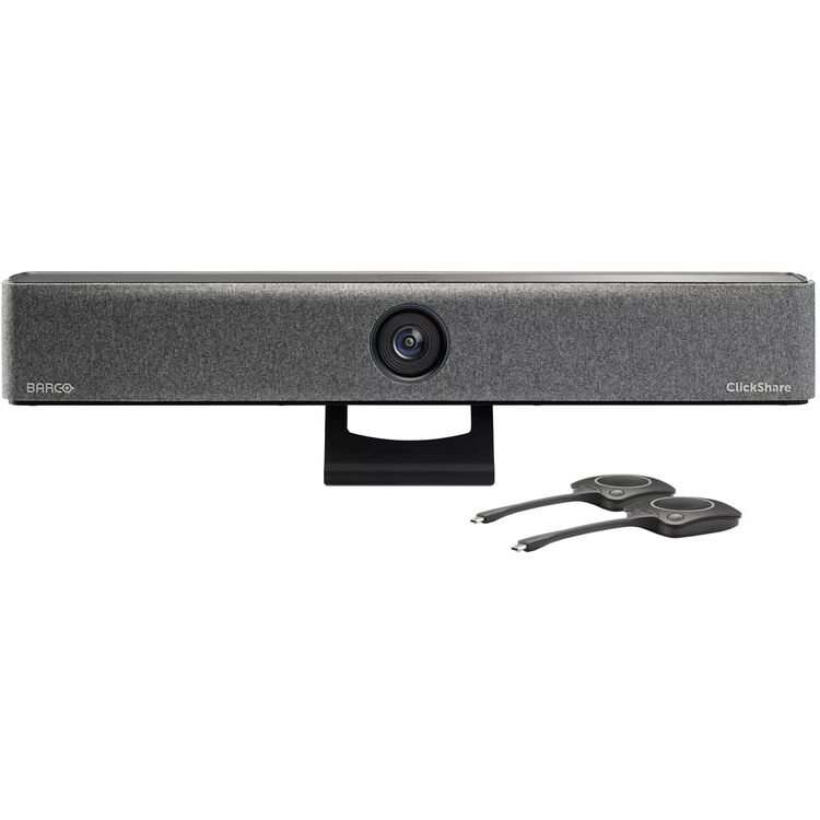 Barco ClickShare All-in-One Video Bar Pro - Wireless Presentation System for Conference Rooms & Meetings - Perfect for Business Presentations & Remote Collaboration
