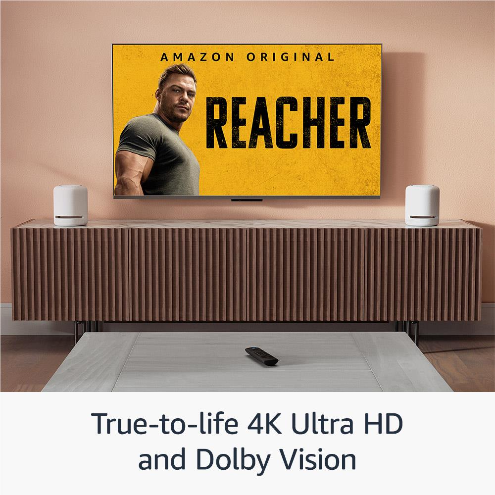 Amazon Fire TV Stick 4K Max (2024 Version) - Streaming Media Player with Alexa Voice Remote | Watch Movies, Shows in Ultra HD | Perfect for Netflix, Prime Video, Hulu & Disney+