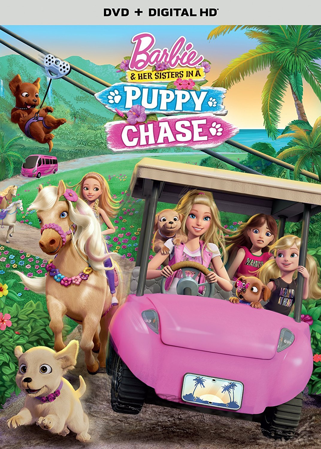 Barbie and Her Sisters in A Puppy Chase - Kids Adventure Doll Playset with Pet Accessories | Perfect for Pretend Play, Birthday Gifts & Collectors