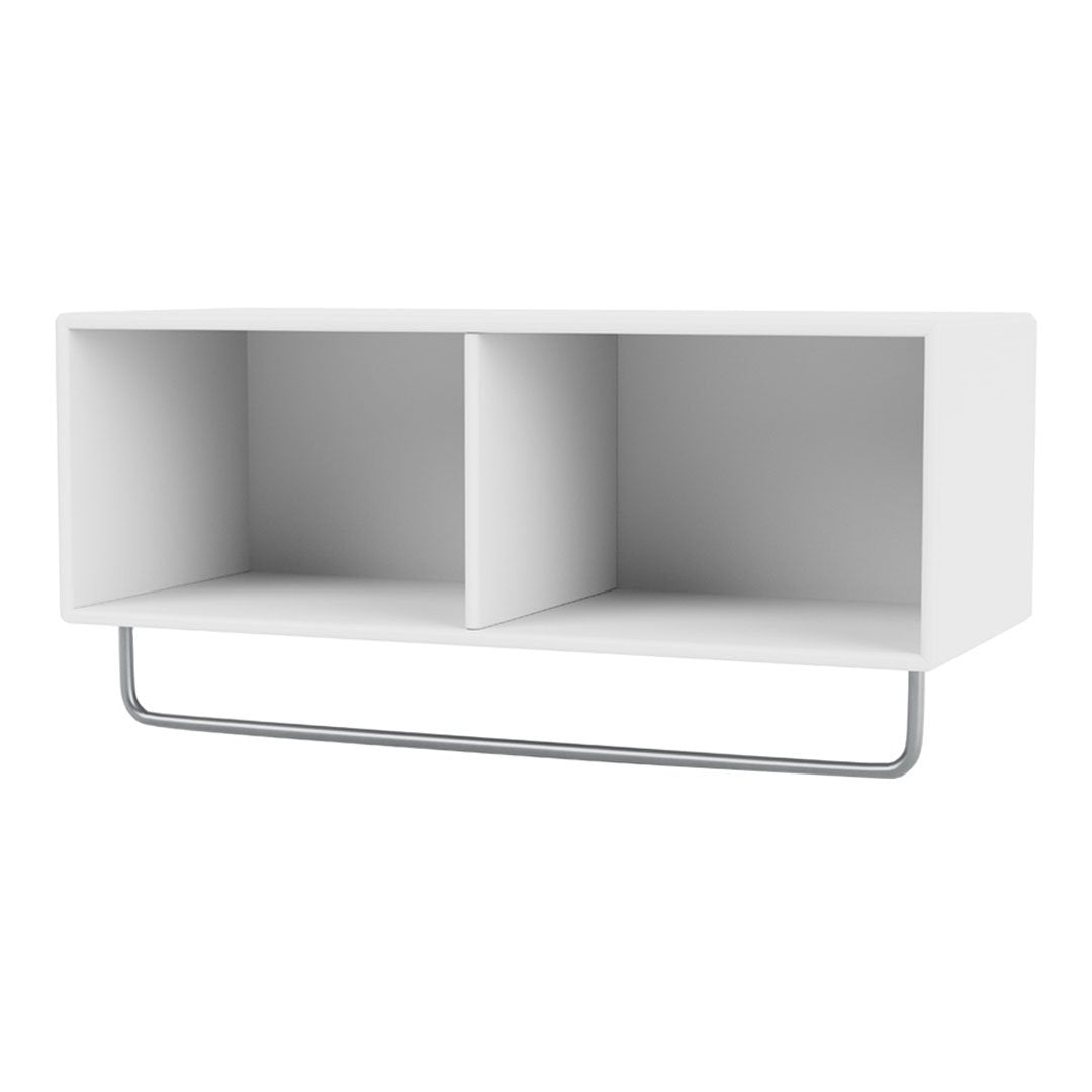 Wall Mounted Coat Shelf with Clothes Rack - Space Saving Entryway Organizer for Coats, Hats & Accessories | Perfect for Hallway, Mudroom & Closet Organization