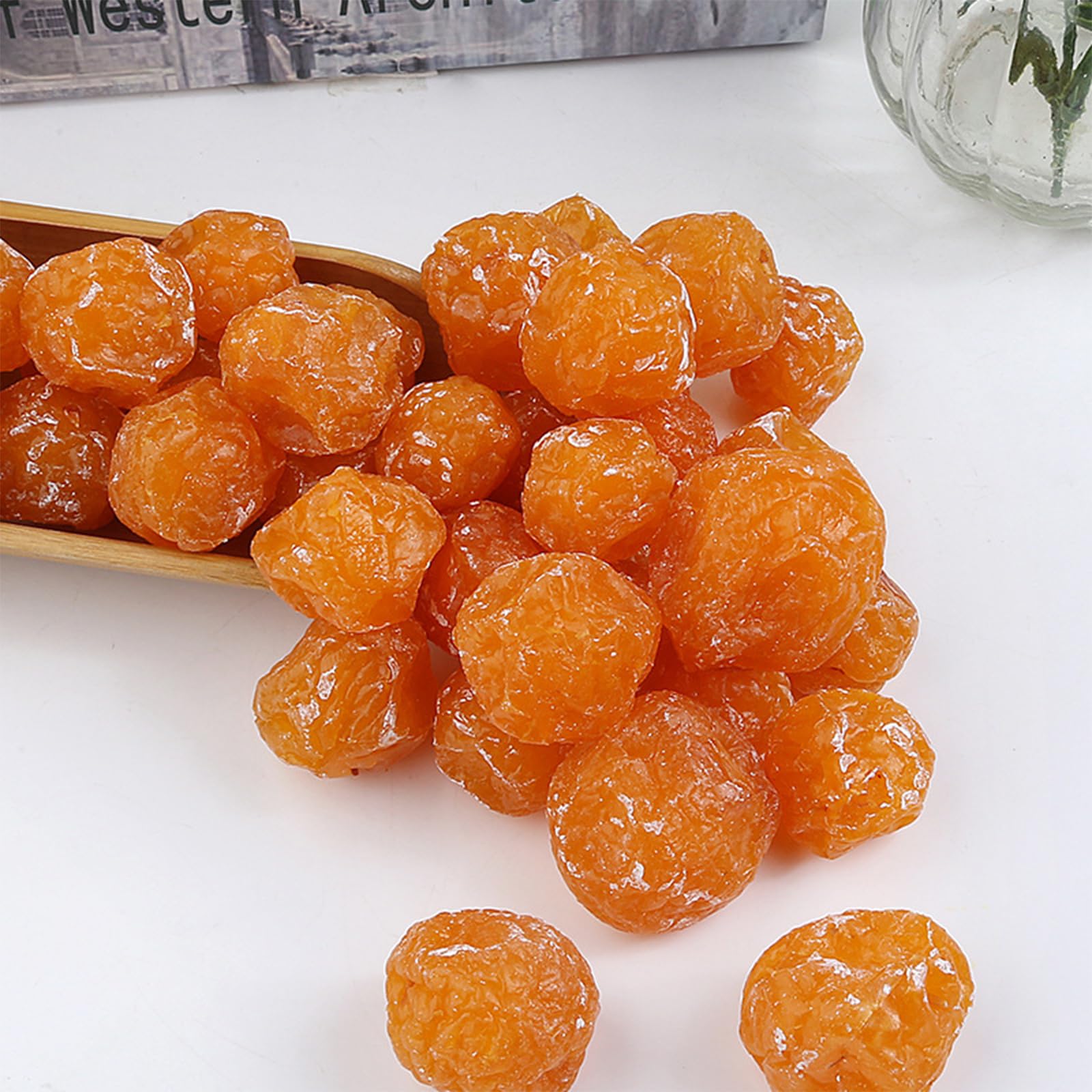 Premium Dried Plum Snack - 16.93oz (480g) Sweet & Sour Preserved Fruit | Healthy Natural Energy Boost for Hiking, Office Snacks & Gift Baskets