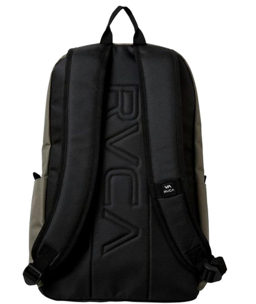RVCA Men's Everyday Backpack - Durable EDC Backpack for Work, Travel & School | Dark Olive, One Size | Perfect for Commuting, Hiking & College Campus Use