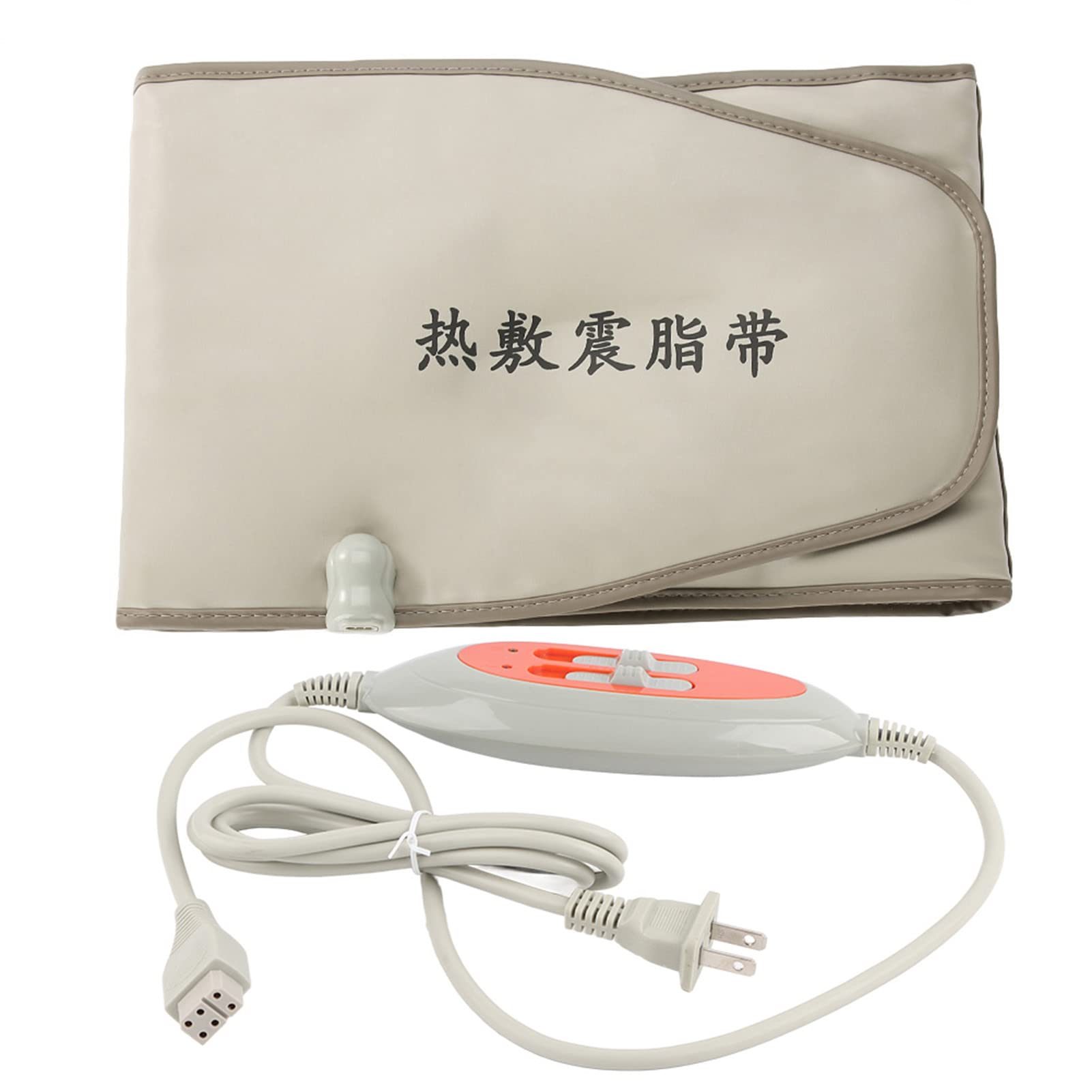 Far Infrared Heating Slimming Belt - Vibrating Weight Loss Massager for Fitness & Waist Pain Relief - Hot Compress Therapy for Home & Gym Use