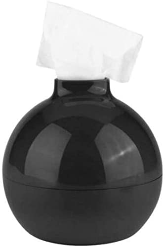 Modern Round Dustproof Waterproof Tissue Box Holder - Stylish Toilet Paper & Napkin Storage for Bathroom, Vanity, Countertop, Dresser & Nightstand - Perfect Home Decoration & Organization Solution