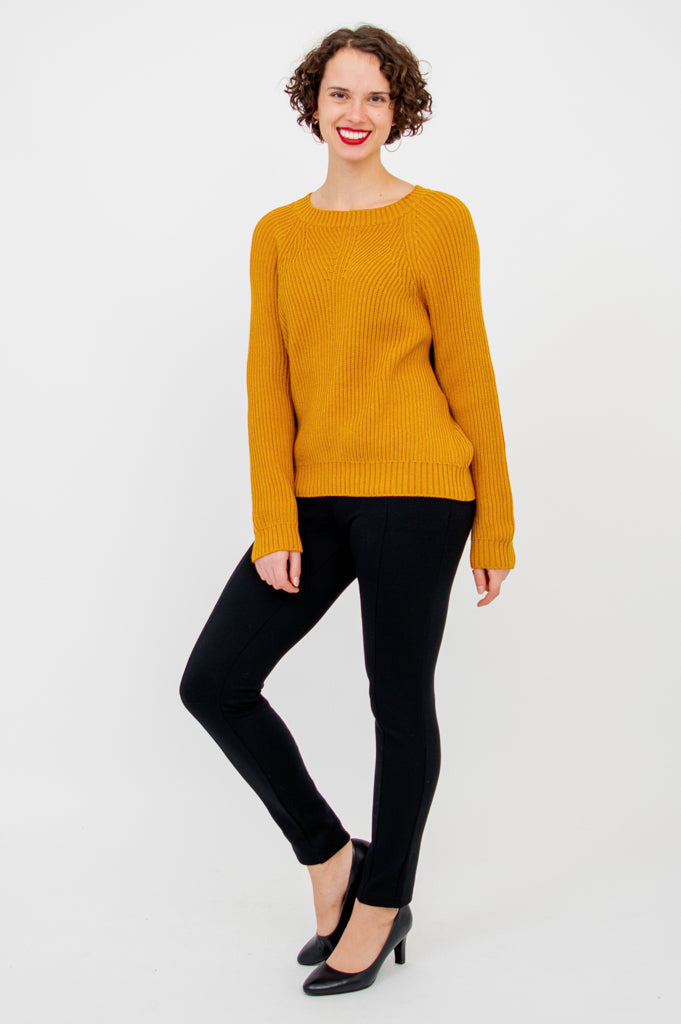Davis Women's Cotton Sweater - Soft & Comfortable Tangerine Pullover for Fall & Winter | Casual Wear, Office Outfits & Cozy Loungewear