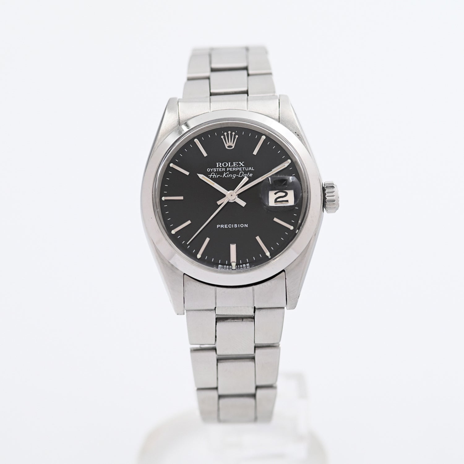 Rolex Air-King Date 34mm Men's Watch - Luxury Automatic Timepiece for Business & Formal Occasions