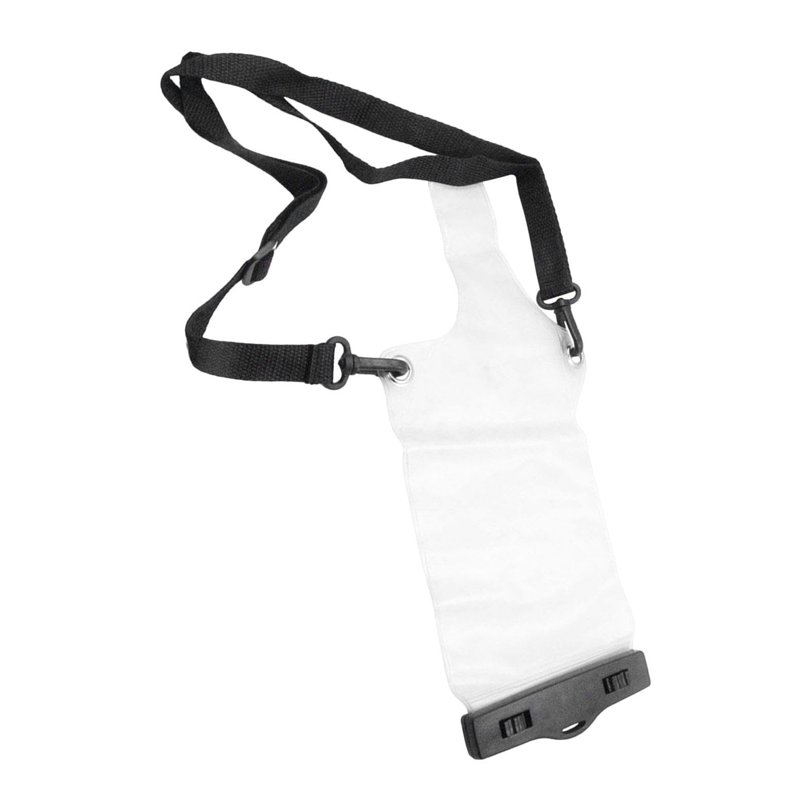 Vaveren Waterproof Two Way Radio Protective Case - Dustproof PVC Transparent Cover with Adjustable Strap - Ideal for Outdoor, Hiking, Construction & Emergency Communication