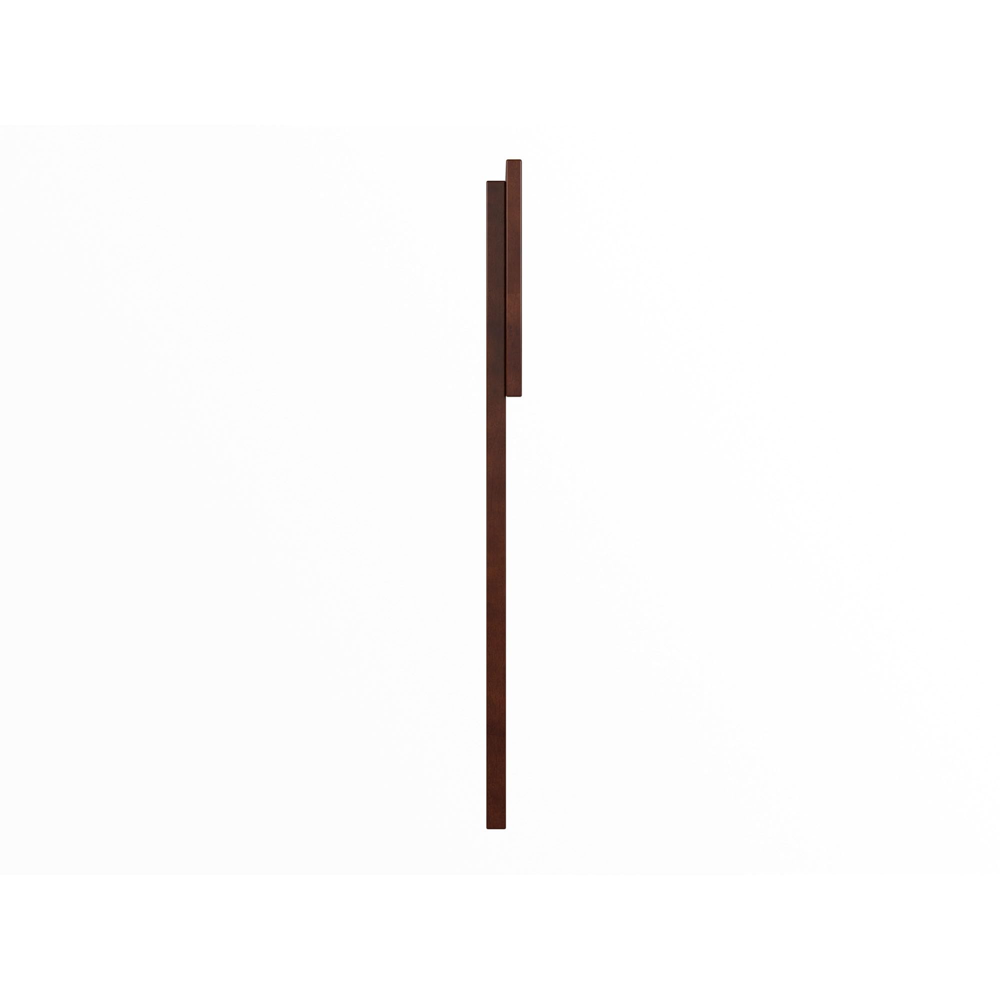 AFI Orlando Full Size Headboard with USB Charging Ports - Walnut Finish - Modern Bed Frame Headboard for Bedroom, Master Suite, Guest Room & Dorm Decor