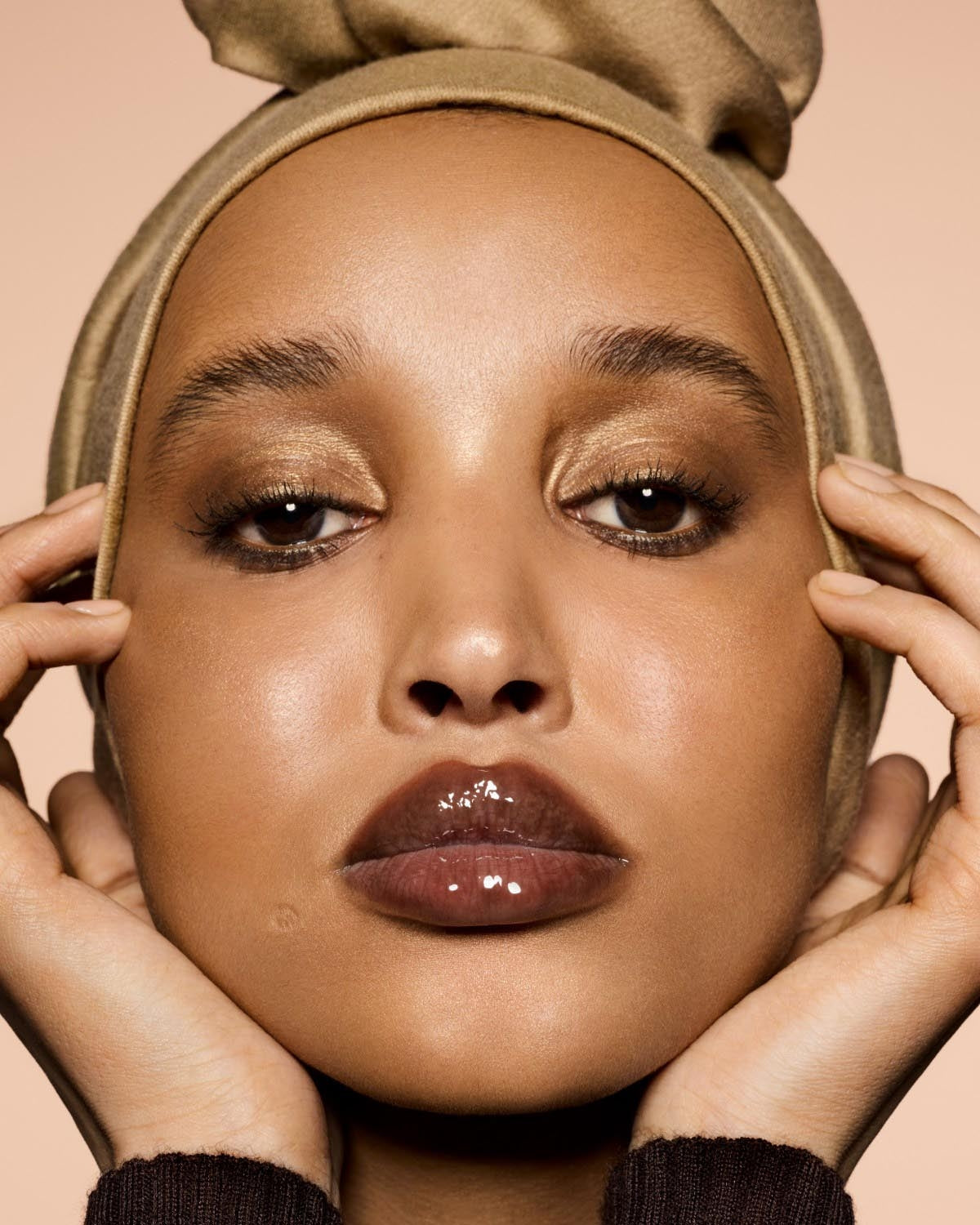 Gloss Bomb Heat Universal Lip Luminizer & Plumper - Hot Chocolit Heat | Hydrating Lip Gloss for Plump Shine | Perfect for Date Night & Everyday Wear