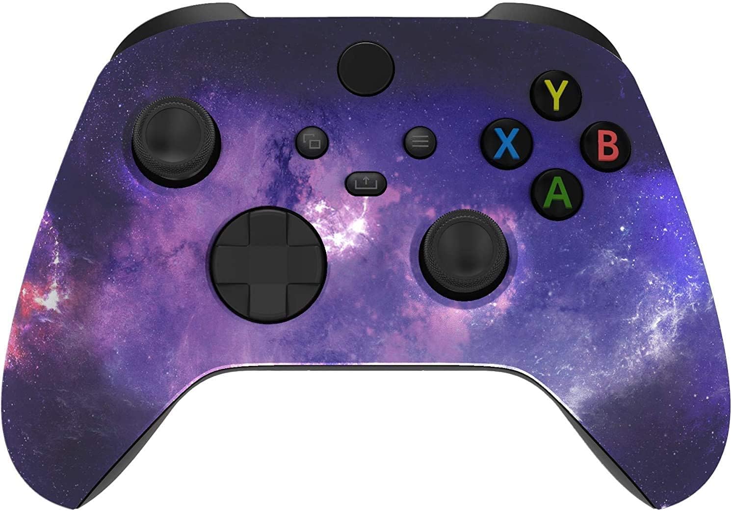 Custom Xbox Series X/S, Xbox One & PC Gaming Controller - Soft Shell Comfort Grip with Galaxy Design - Perfect for Competitive Gaming & Long Play Sessions