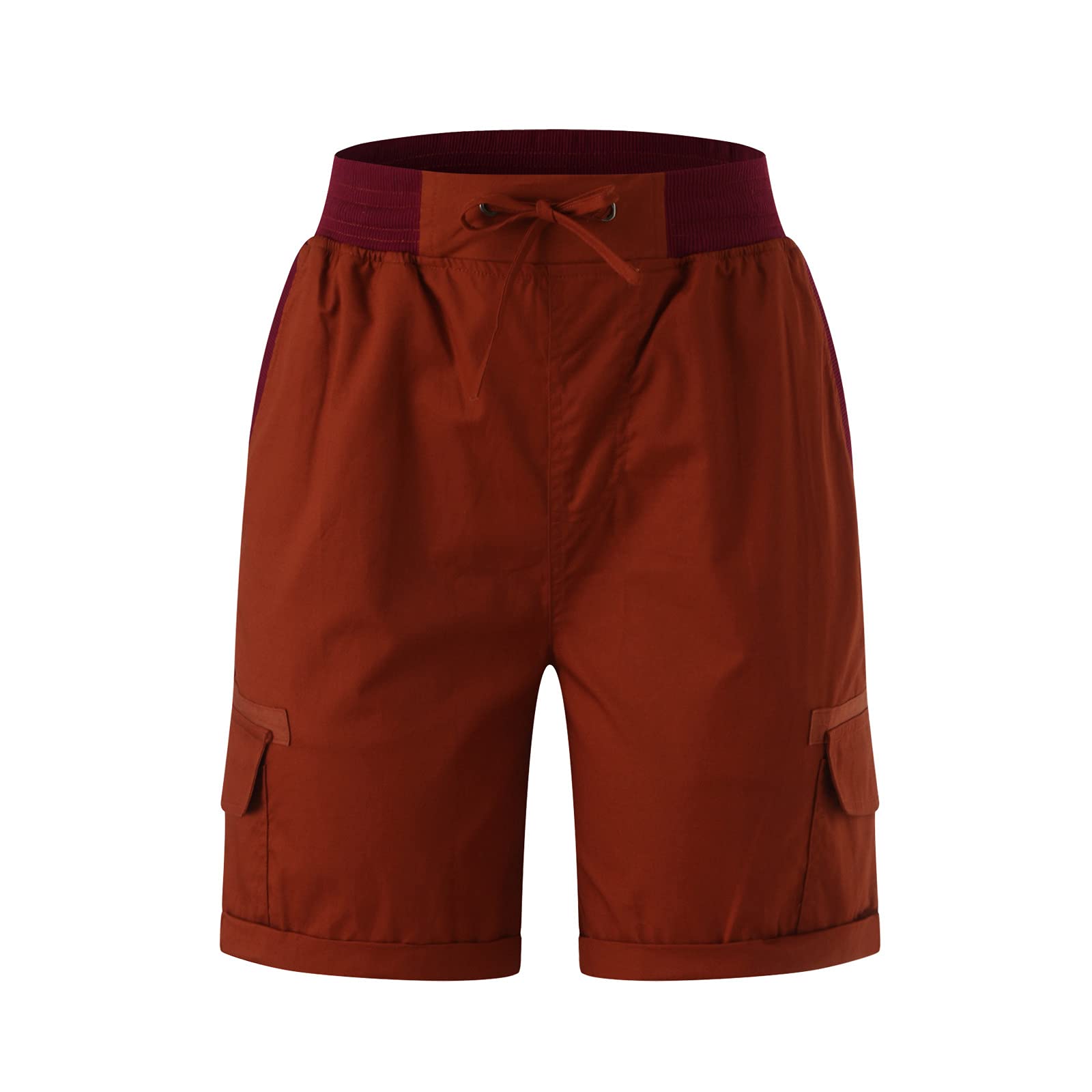 Women's Linen Athletic Shorts - Breathable Cotton Blend Flowy Summer Short Pants for Yoga, Running & Casual Wear