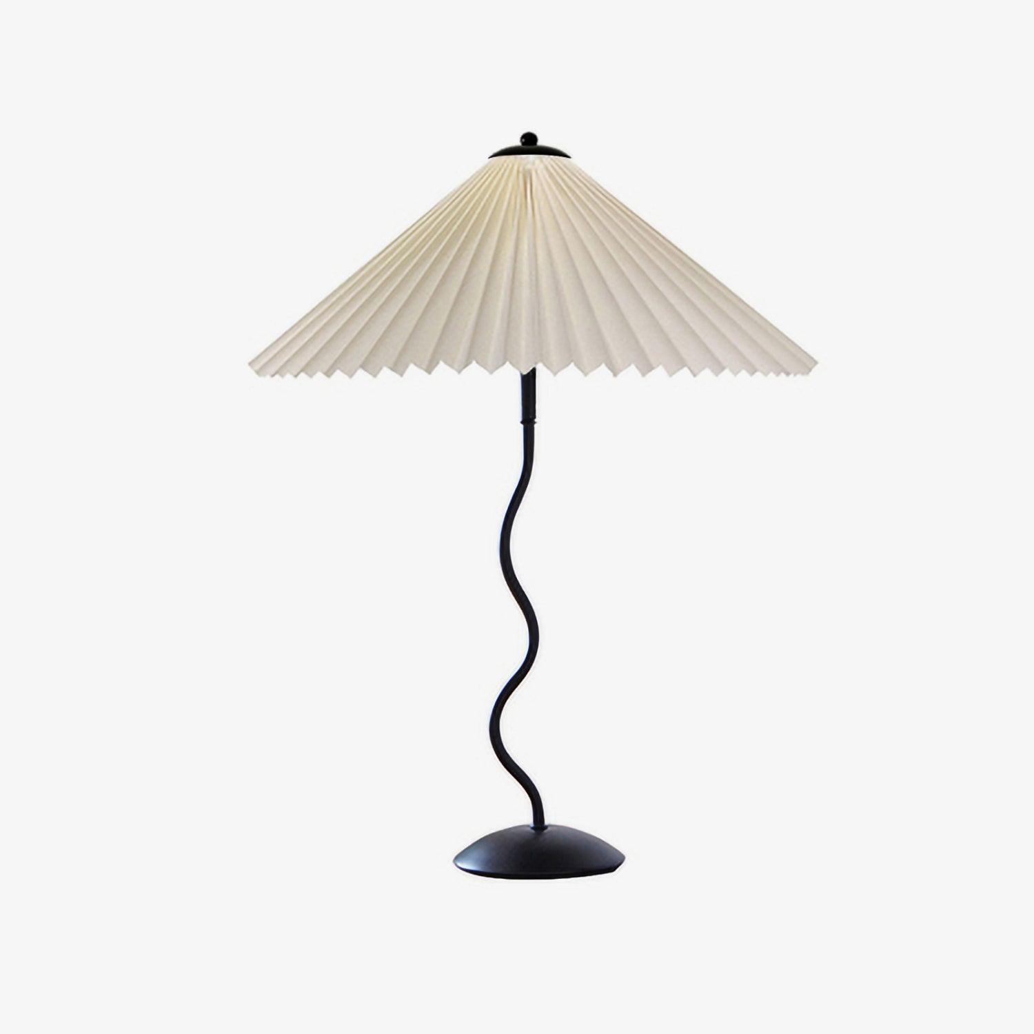 Modern Squiggle Table Lamp - Adjustable LED Desk Light for Home Office, Bedroom & Study - Stylish & Functional Lighting for Reading & Decor