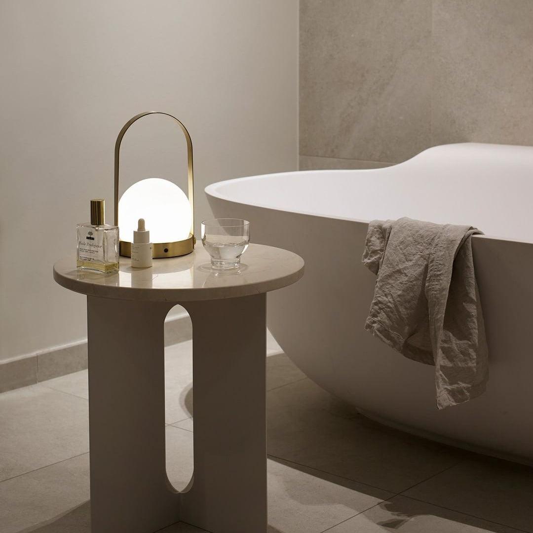 Carrie Rechargeable LED Table Lamp with Built-in Battery - Perfect for Bedroom, Living Room, and Office Lighting