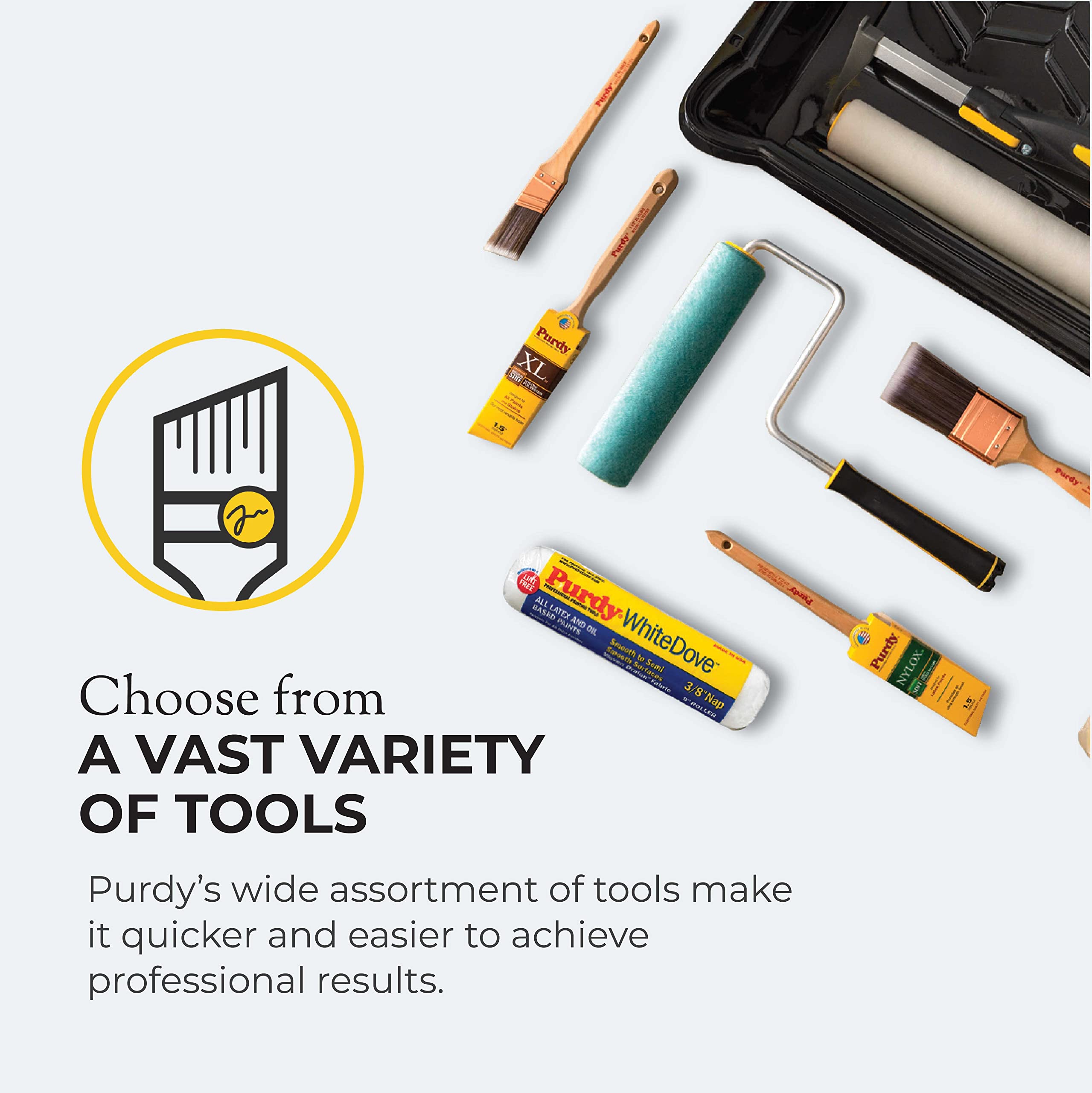 Clearcut Glide Brush - Professional Hair Trimming Brush for Smooth, Even Cuts | Perfect for Barbers, Stylists & Home Haircuts