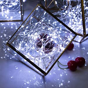 72Ft 200LED Solar Fairy Lights Outdoor - 4 Pack Waterproof Copper Wire String Lights with 8 Light Modes for Christmas, Garden, Patio, Tree & Wedding Decor (Pure White) - Perfect for Backyard Parties, Holiday Lighting and Romantic Ambiance