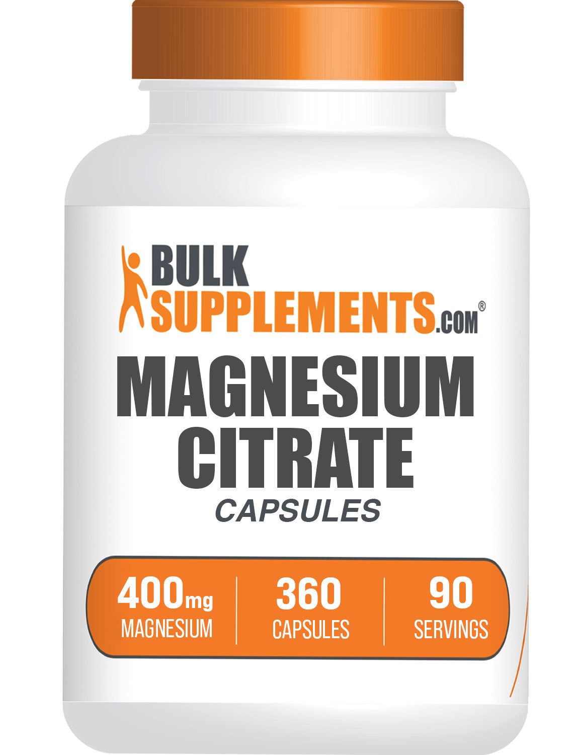 Premium Magnesium Citrate Capsules 500mg - High Absorption for Stress Relief, Sleep & Muscle Recovery - Vegan & Non-GMO Supplement for Daily Wellness