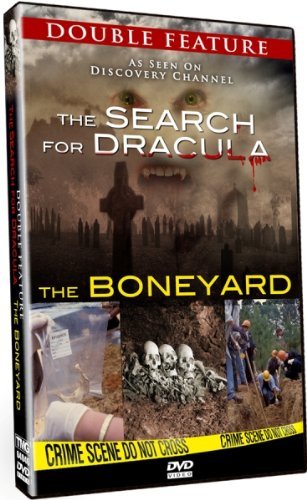 The Boneyard & The Search for Dracula - Classic Horror Double Feature DVD | Scary Movie Night Collection for Halloween Parties & Vampire Film Fans