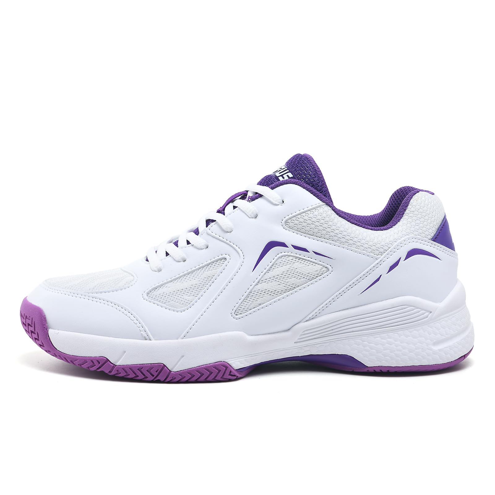 Best Women's Pickleball Shoes - AMZ-P601 | Non-Slip, Cushioned, Anti-Torque & Breathable Court Sneakers | Perfect for Indoor/Outdoor Pickleball, Tennis & Gym Workouts
