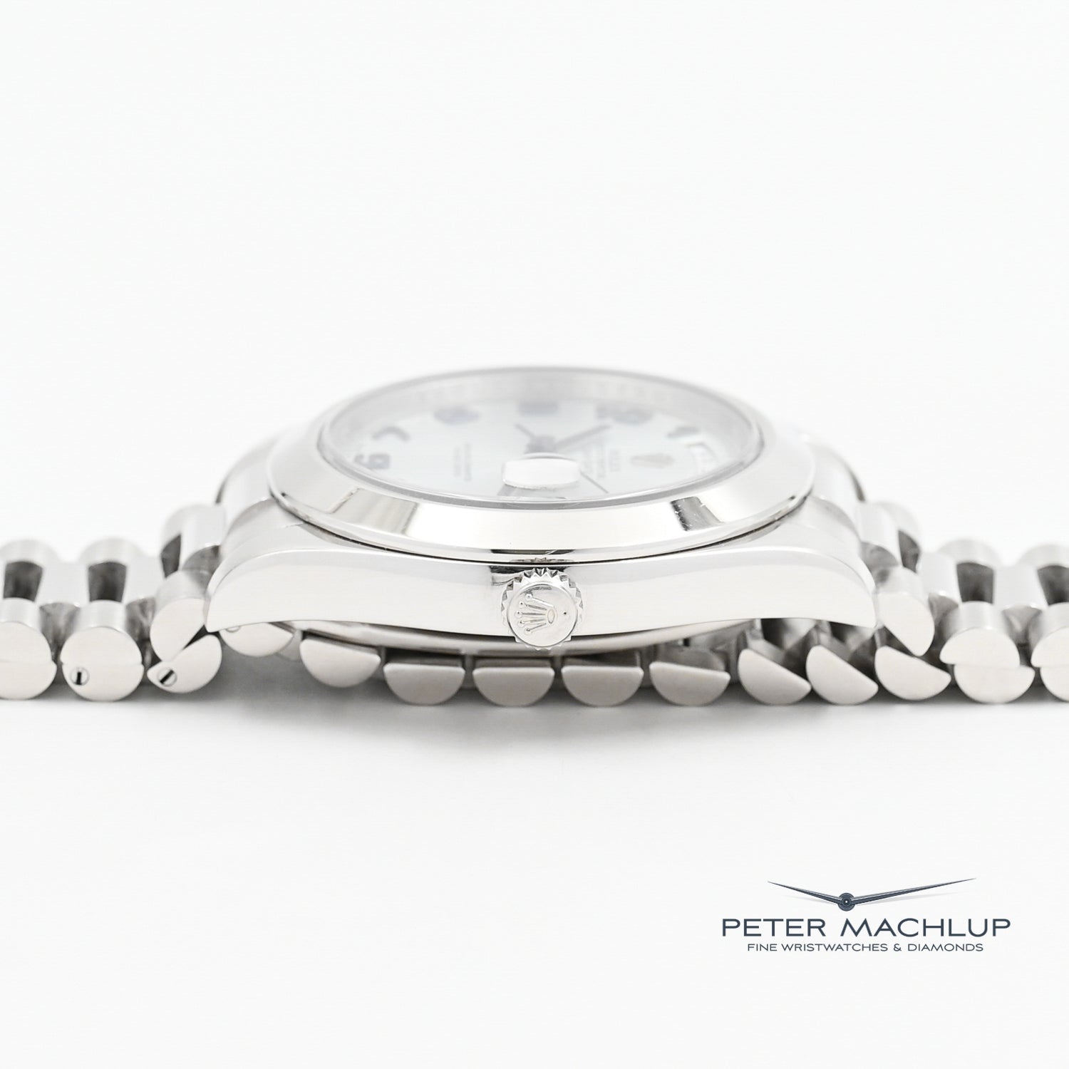 Authentic Rolex Day-Date 41 Watch 18K Gold Men's Luxury Timepiece 2009 Model - Perfect for Business Meetings & Formal Events