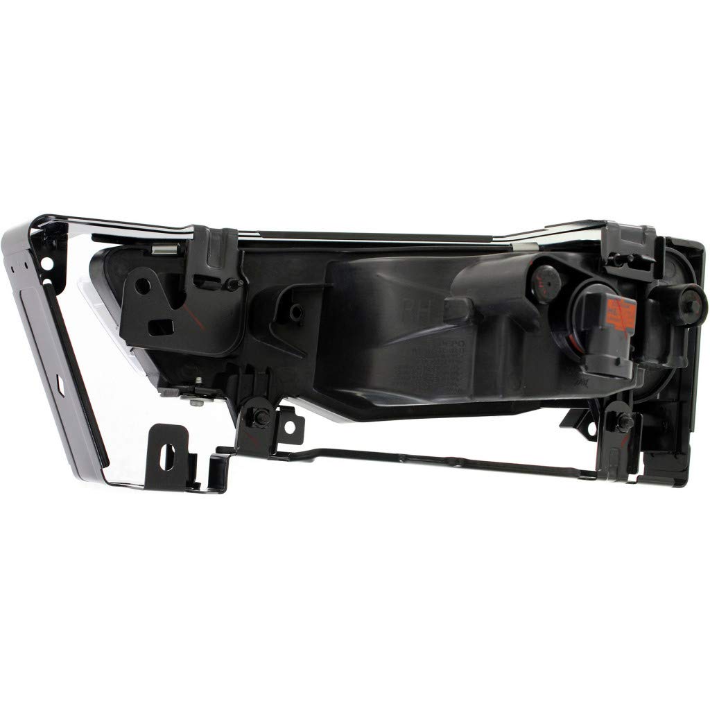 Honda Accord Fog Light 2013 Passenger Side - CAPA Certified Replacement with Bulbs (Part# HO2593132, 33900-T2A-A01) | Perfect for Night Driving & Bad Weather Visibility