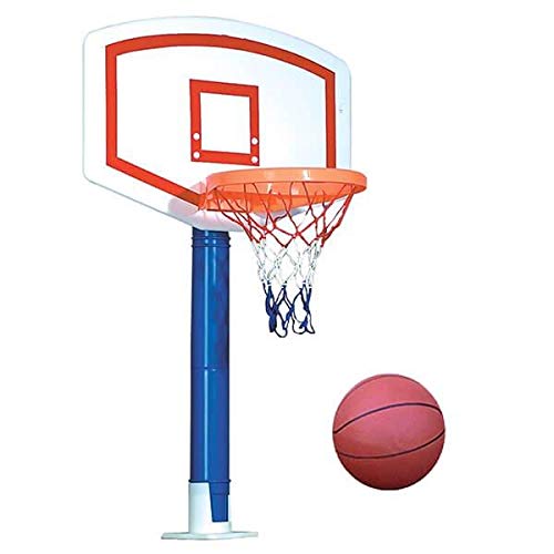 Bixegg Above Ground Pool Basketball Hoop Set 9182 - Replacement for Swimline Jammin - Durable Inflatable Pool Basketball Game for Adults & Kids - Perfect for Backyard, Summer Parties, and Family Fun