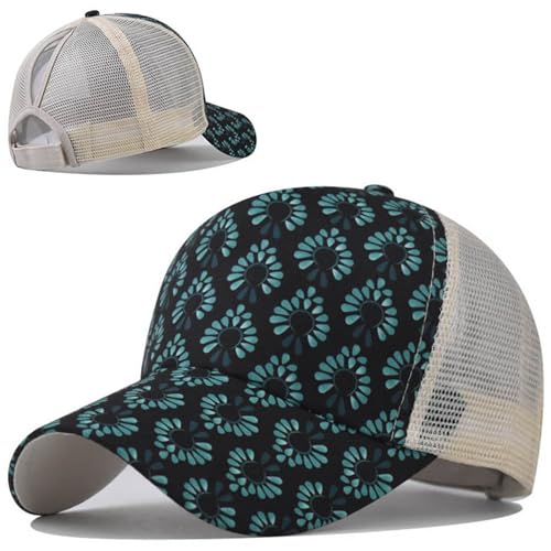 Flower Print Green