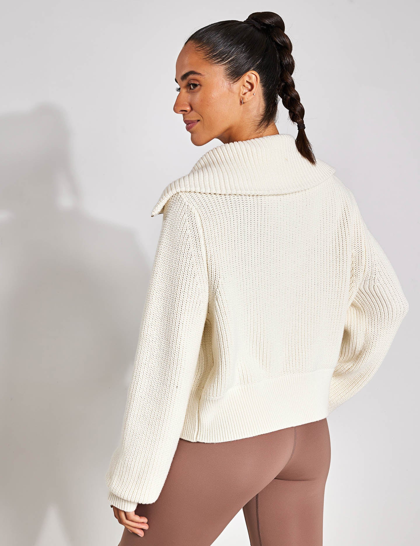 Mentone Half Zip Knit Pullover Sweater for Women - Soft & Cozy Winter Wear - Perfect for Casual Outfits, Work & Outdoor Activities