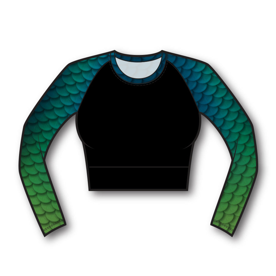 Wholesale 20+ Pieces Mix and Match Cropped Rash Guards - Swimwear for Women, Beach Cover Up, Yoga, Surfing & Activewear