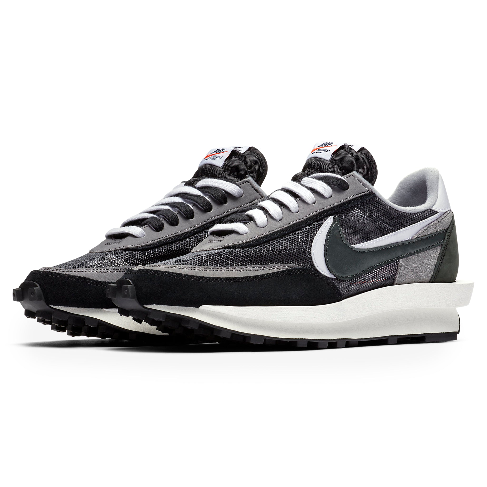 Nike x Sacai LD Waffle Black Sneakers - Men's & Women's Fashion Running Shoes for Casual Wear & Street Style