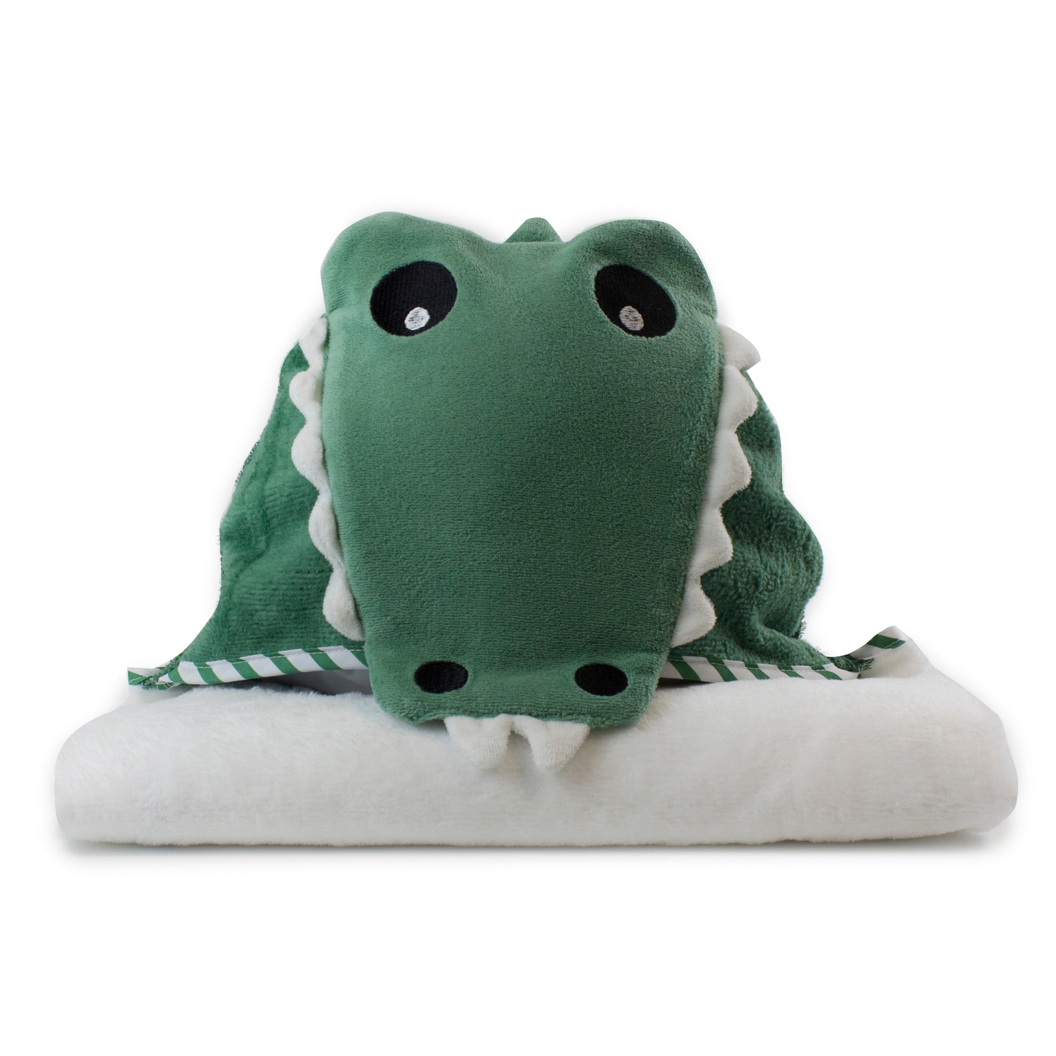 Crocodile Hooded Bath Towel for Kids - Fun Aussie Animal Themed Bath Wrap - Perfect for Swimming, Beach, and Bath Time