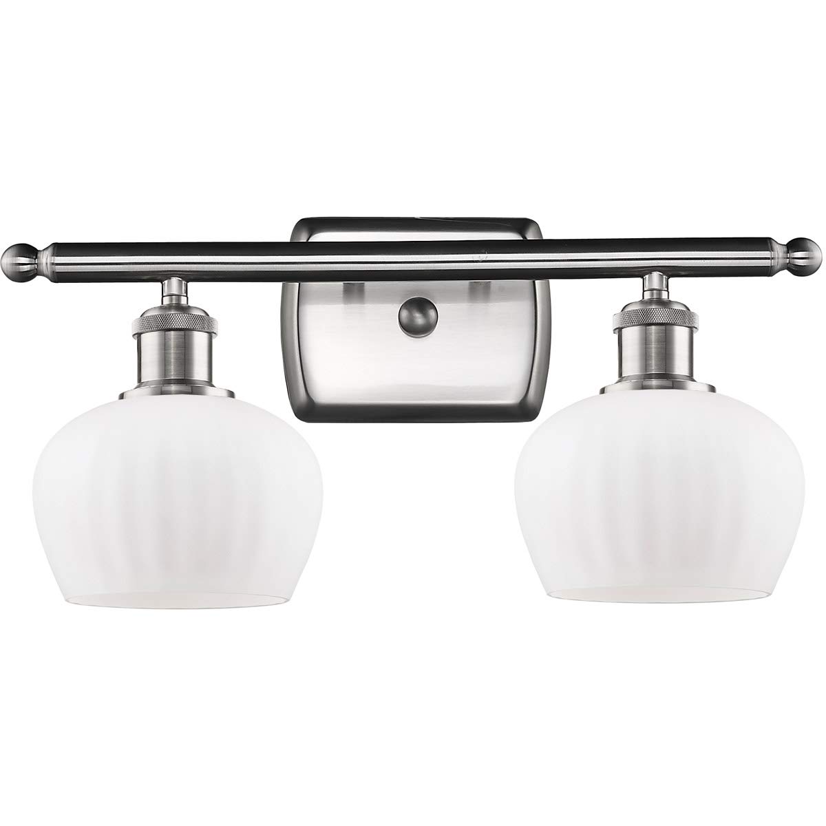Brushed Satin Nickel Bathroom Vanity Light Fixture - 16